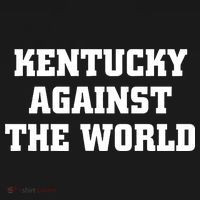 Kentucky Against The World USA-Made Doggie Bandana thumb 2