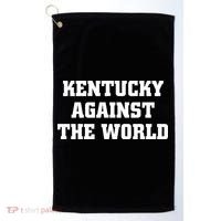 Kentucky Against The World Golf Towel thumb 0