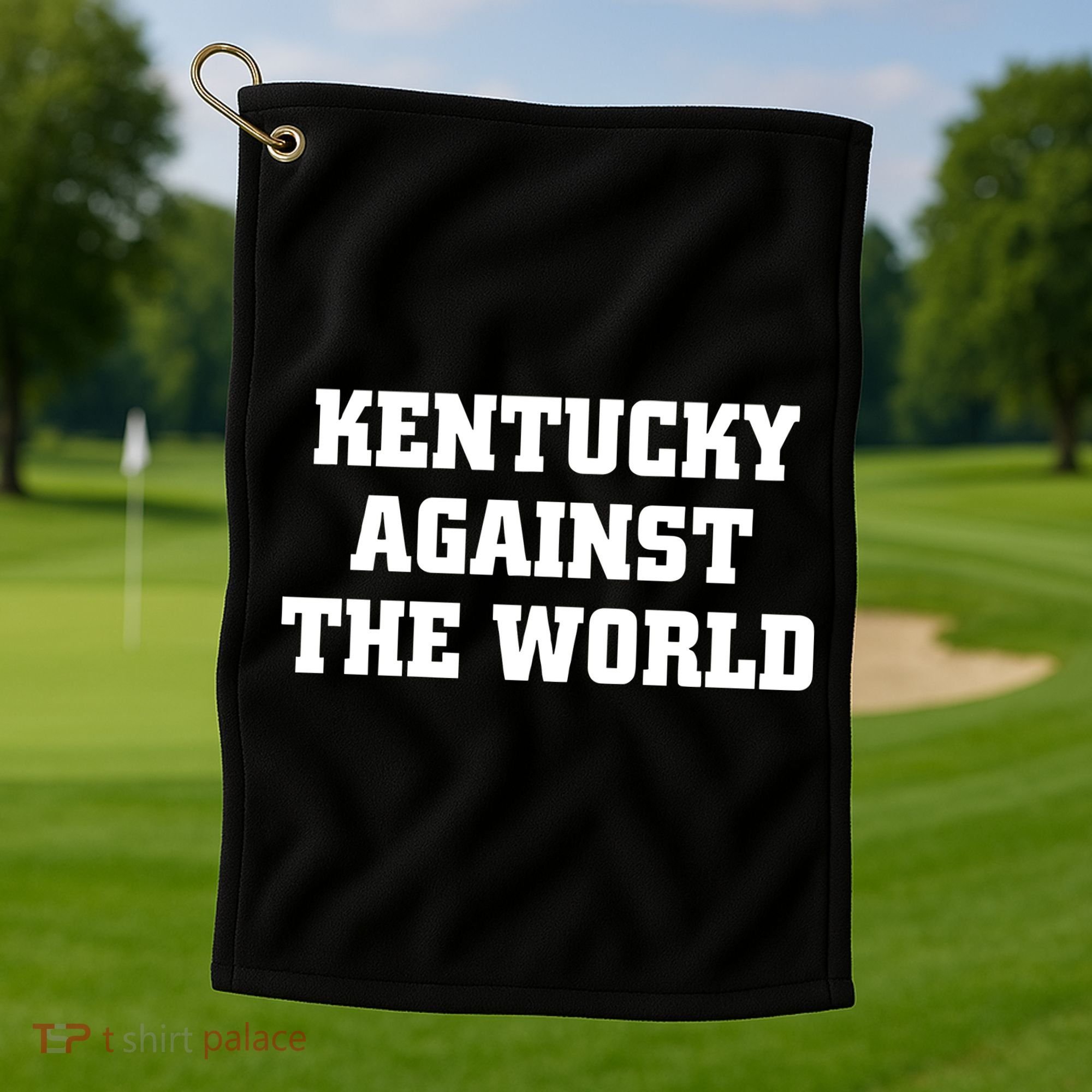 Kentucky Against The World Golf Towel