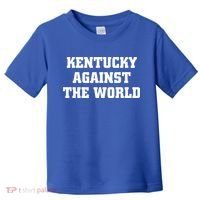 Kentucky Against The World Toddler T-Shirt thumb 0