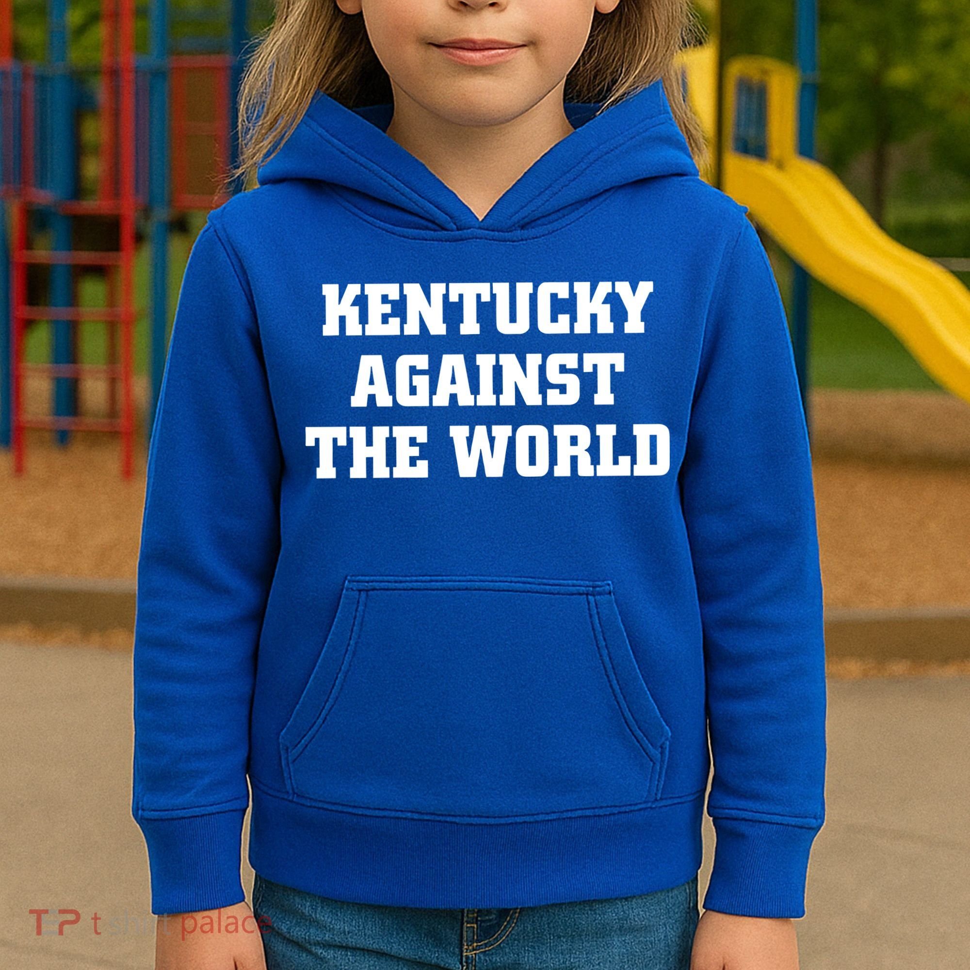 Kentucky Against The World Kids Hoodie