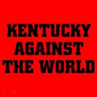 Kentucky Against The World Santa Hat thumb 1