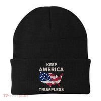 KEEP AMERICA TRUMPLESS Beanie thumb 0