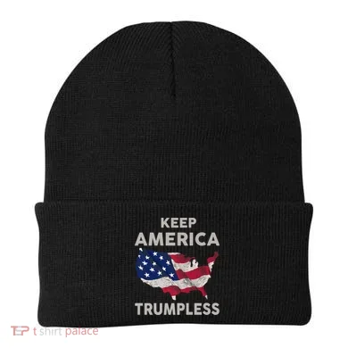 KEEP AMERICA TRUMPLESS Beanie