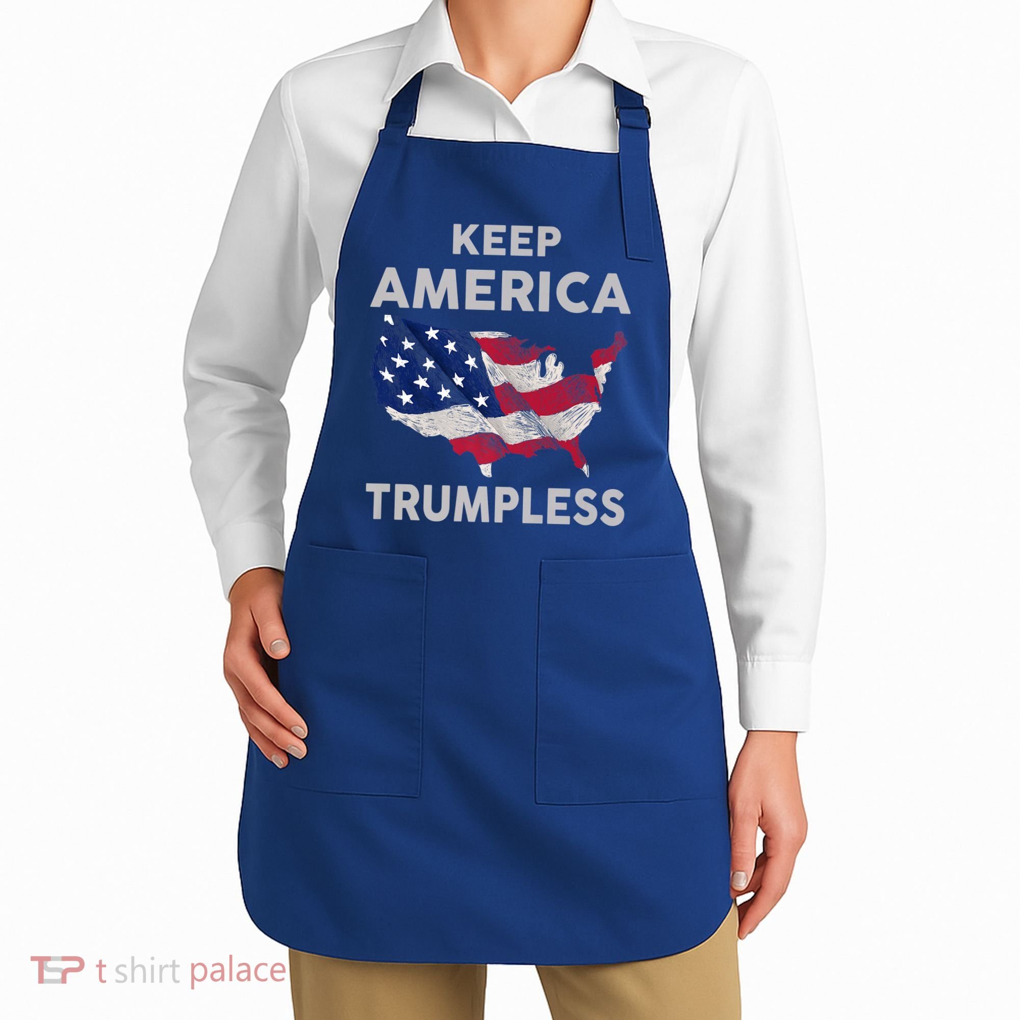 KEEP AMERICA TRUMPLESS Apron
