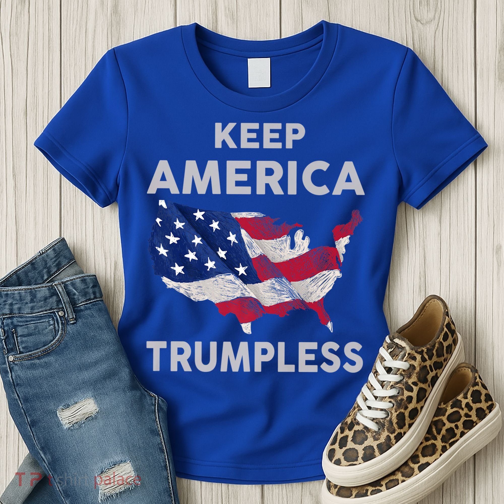 KEEP AMERICA TRUMPLESS Women's T-Shirt