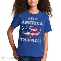 KEEP AMERICA TRUMPLESS Kids T-Shirt thumb 2