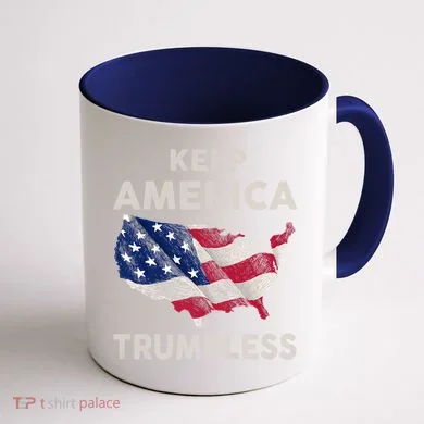 KEEP AMERICA TRUMPLESS Coffee Mug back