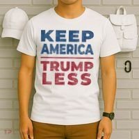 Keep America Trumpless America Election T-Shirt thumb 6