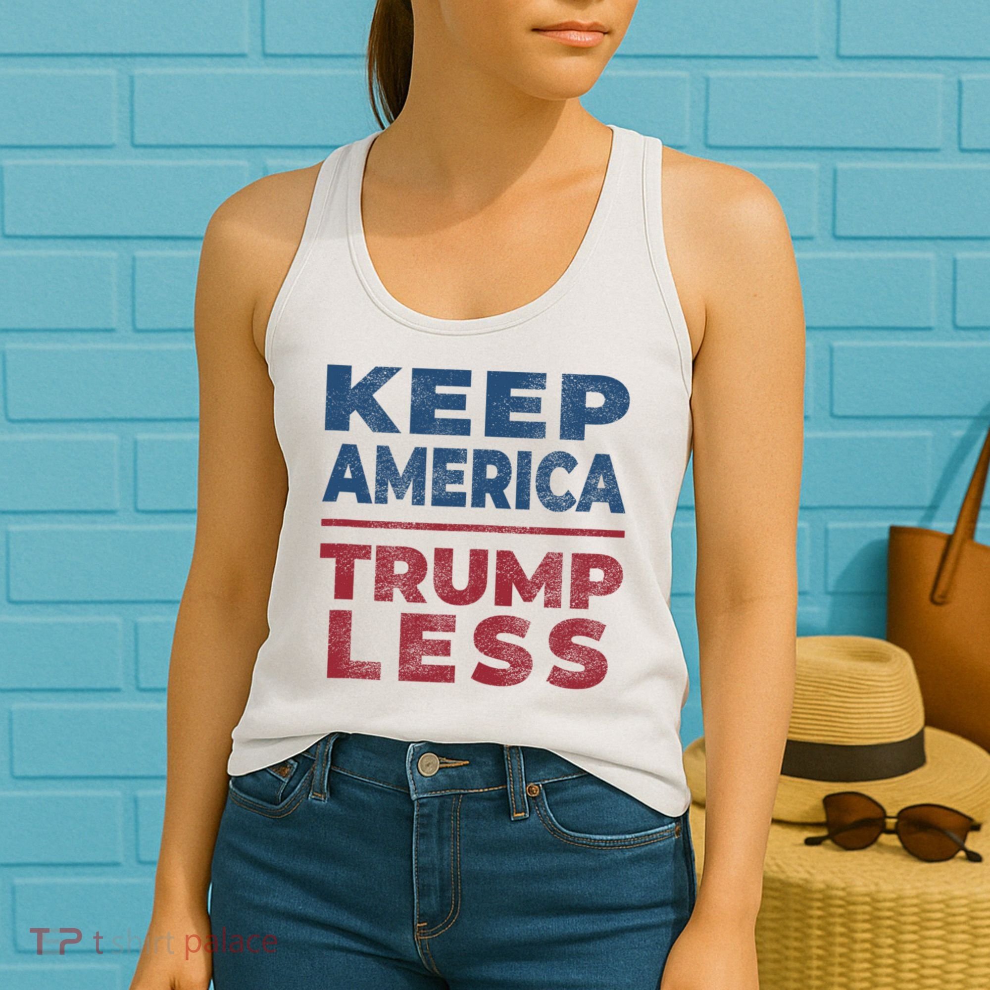 Keep America Trumpless America Election Women's Tank Top