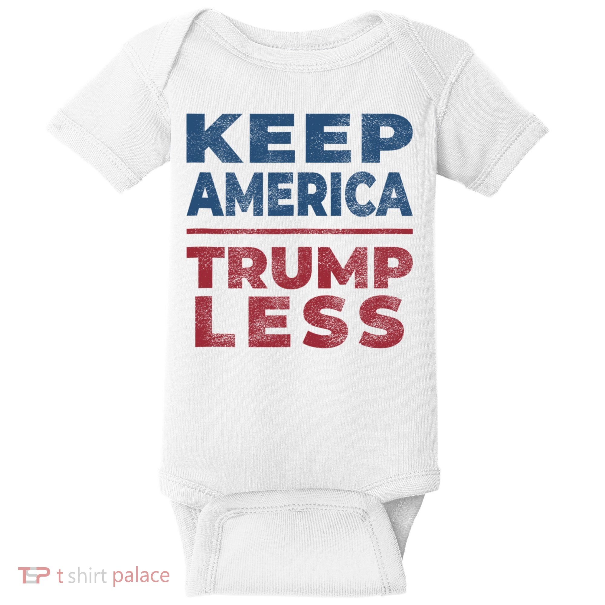 Keep America Trumpless America Election Baby Bodysuit