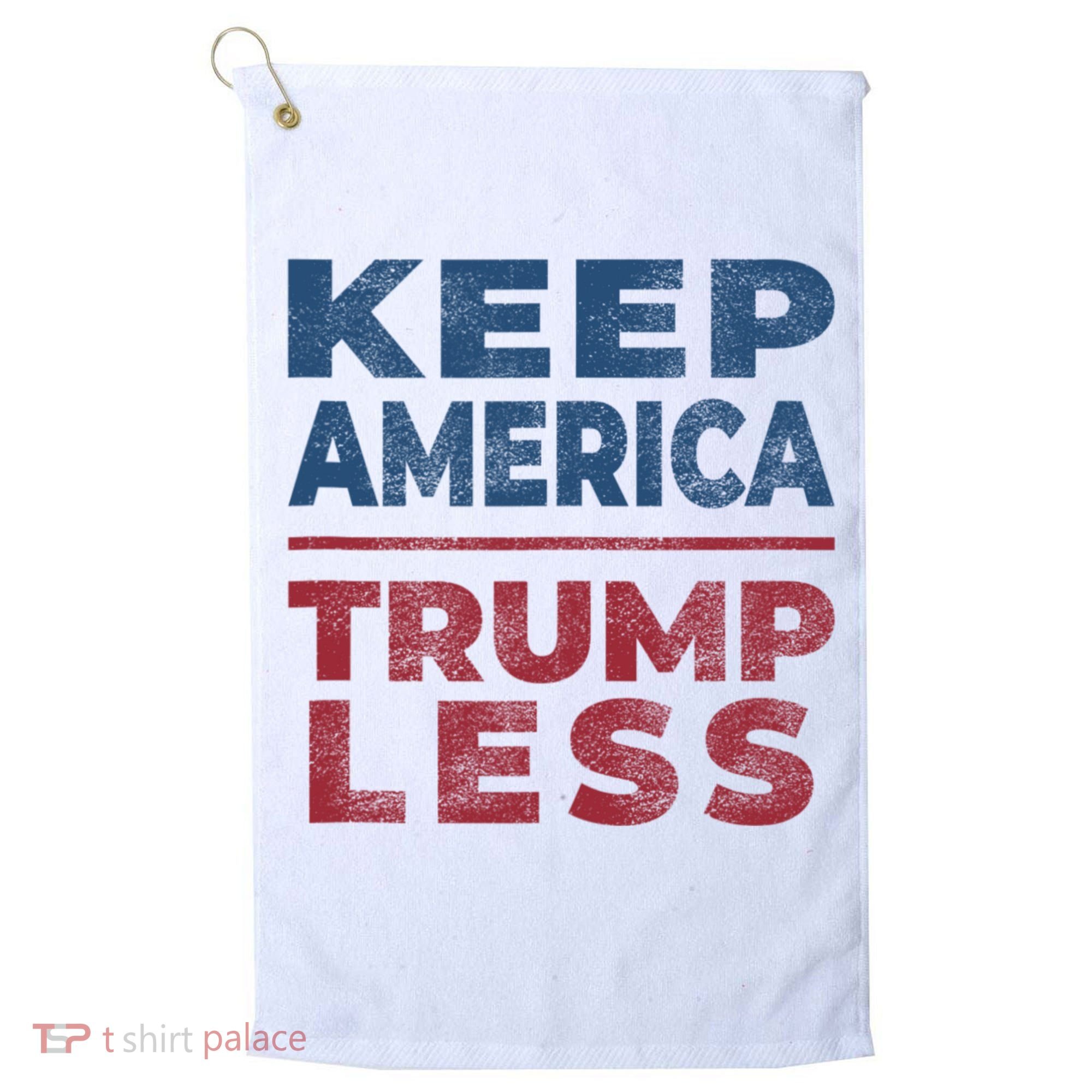 Keep America Trumpless America Election Golf Towel