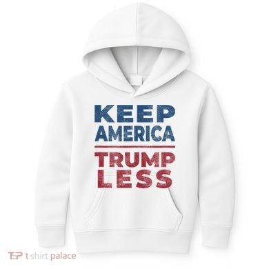Keep America Trumpless America Election Kids Hoodie