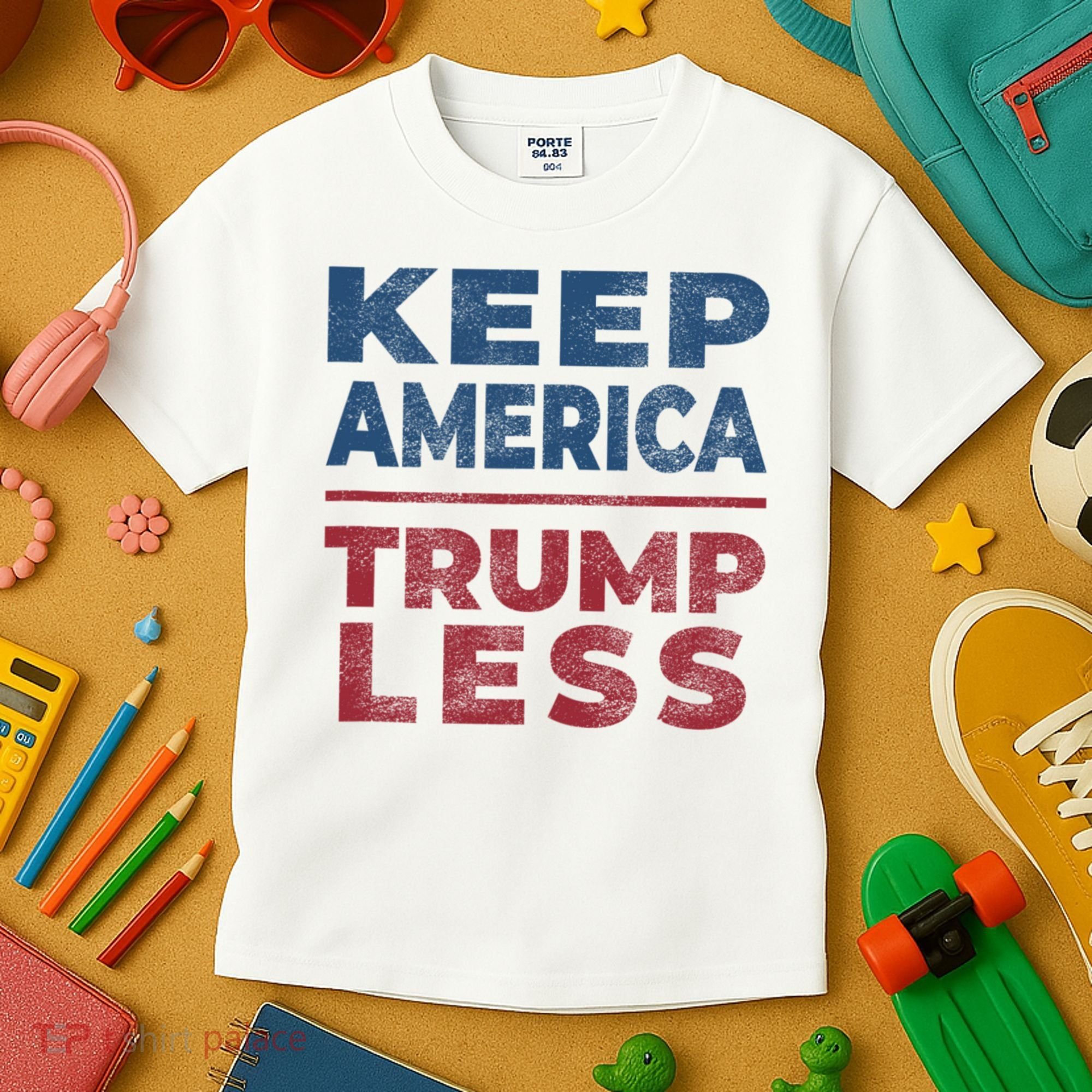 Keep America Trumpless America Election Kids T-Shirt