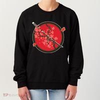 Katana Cherry Blossoms Women's Sweatshirt thumb 0