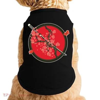 Katana Cherry Blossoms Doggie Tank