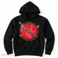 Katana Cherry Blossoms Hoodie thumb 0