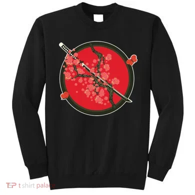Katana Cherry Blossoms Sweatshirt