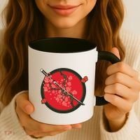 Katana Cherry Blossoms Coffee Mug thumb 3
