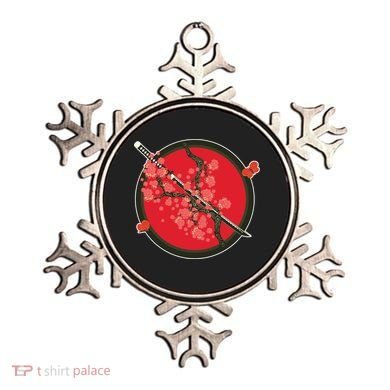Katana Cherry Blossoms Ornament