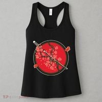 Katana Cherry Blossoms Women's Tank Top thumb 3