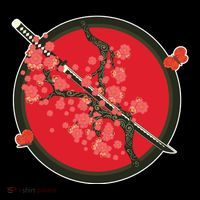 Katana Cherry Blossoms Toddler Hoodie thumb 2