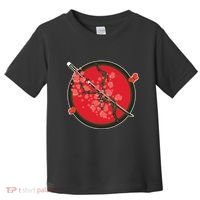 Katana Cherry Blossoms Toddler T-Shirt thumb 0
