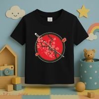 Katana Cherry Blossoms Toddler T-Shirt thumb 3