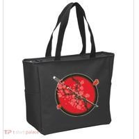Katana Cherry Blossoms Tote Bag thumb 2