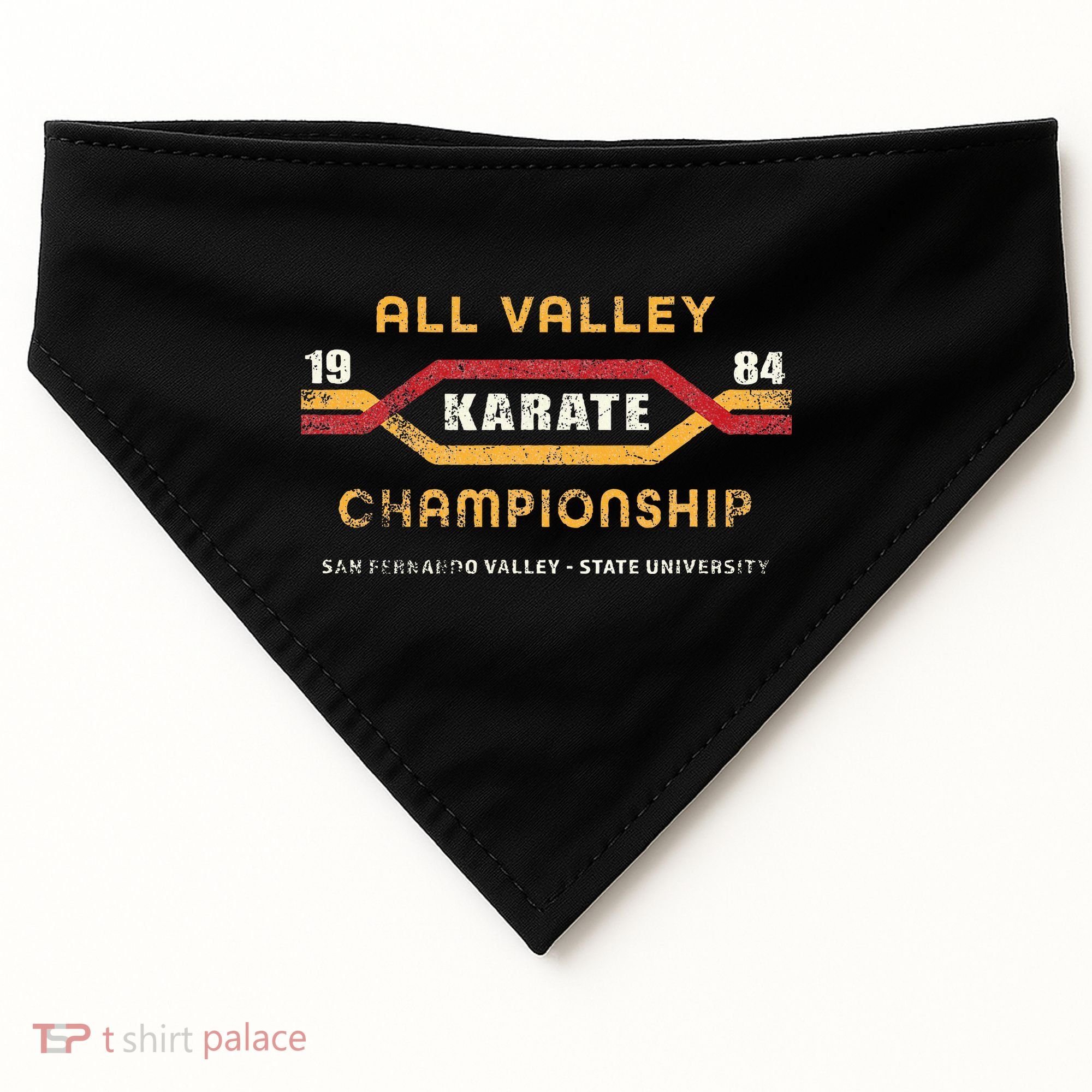 Karate All Valley 1984 USA-Made Doggie Bandana