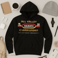 Karate All Valley 1984 Funny Hoodie thumb 3
