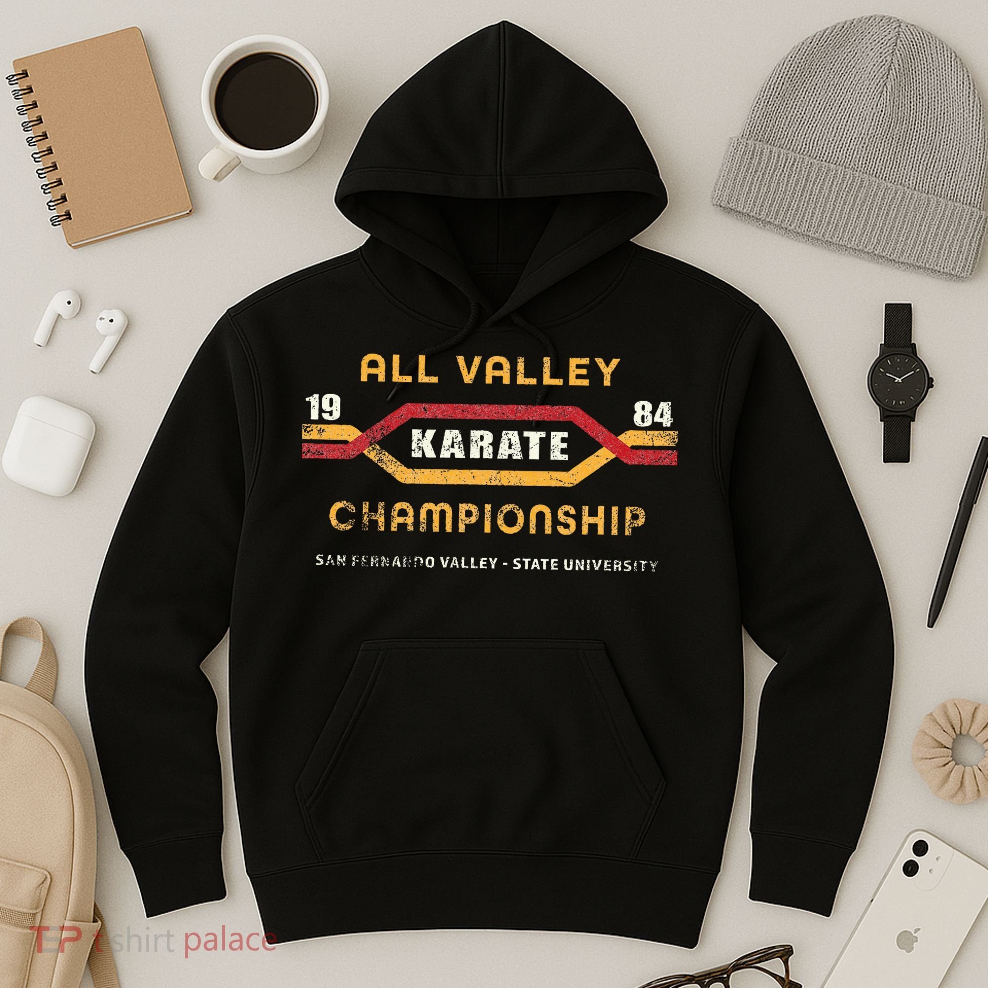 Karate All Valley 1984 Funny Hoodie