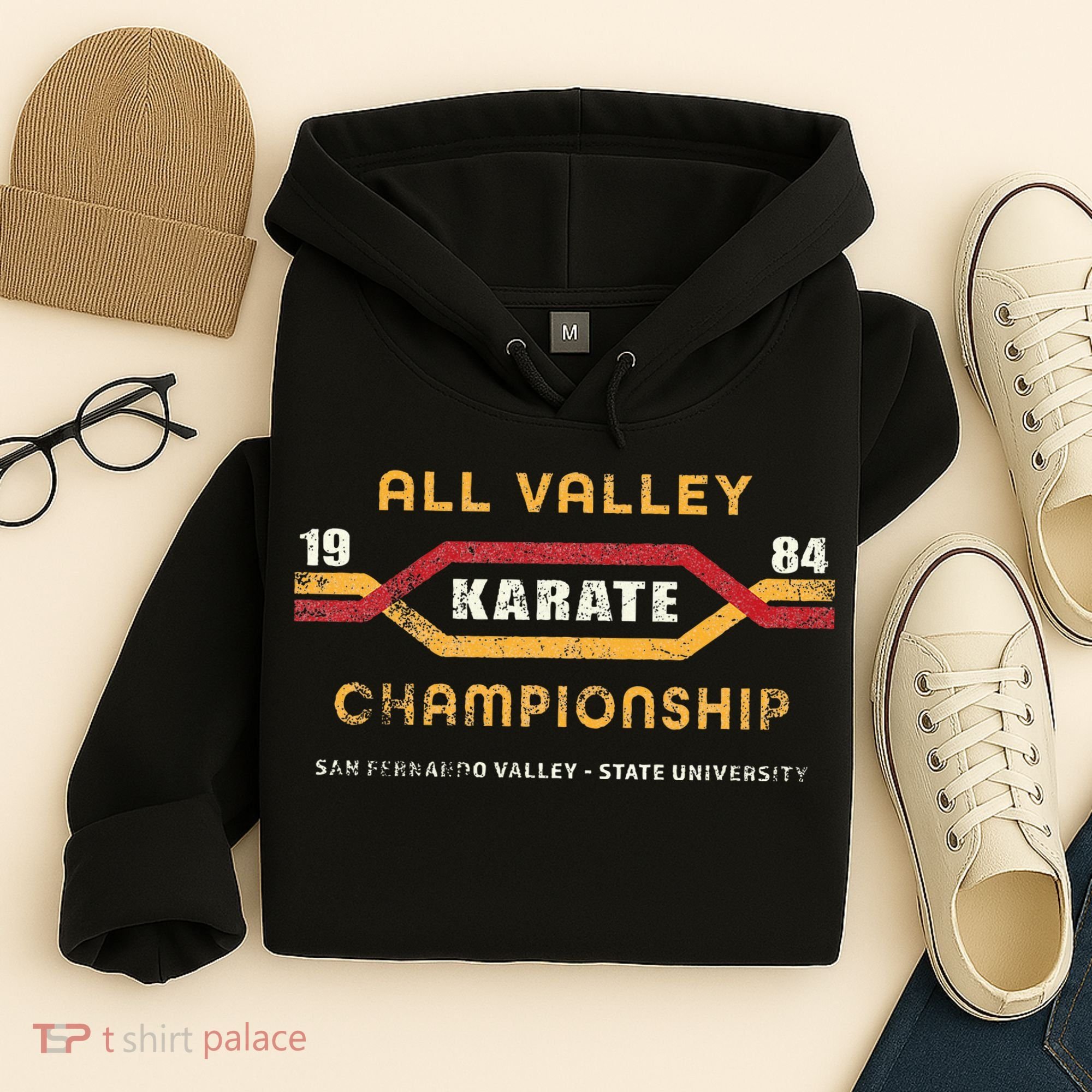 Karate All Valley 1984 Funny Hoodie