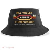 Karate All Valley 1984 Funny Sustainable Bucket Hat thumb 0