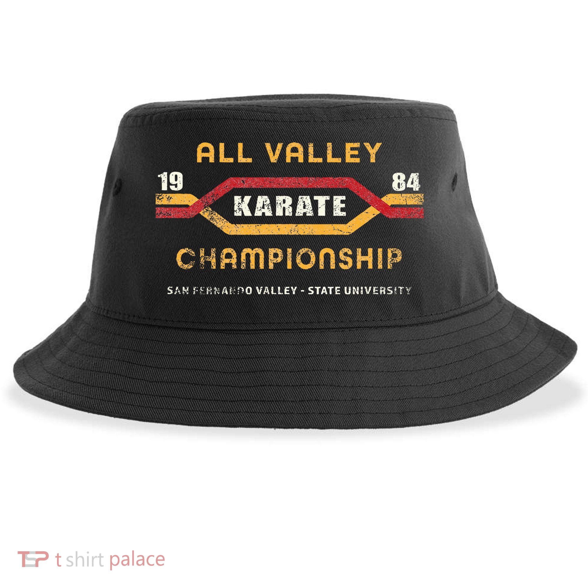 Karate All Valley 1984 Funny Sustainable Bucket Hat