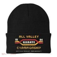 Karate All Valley 1984 Funny Beanie thumb 0