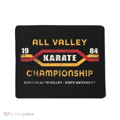 Karate All Valley 1984 Funny Mousepad