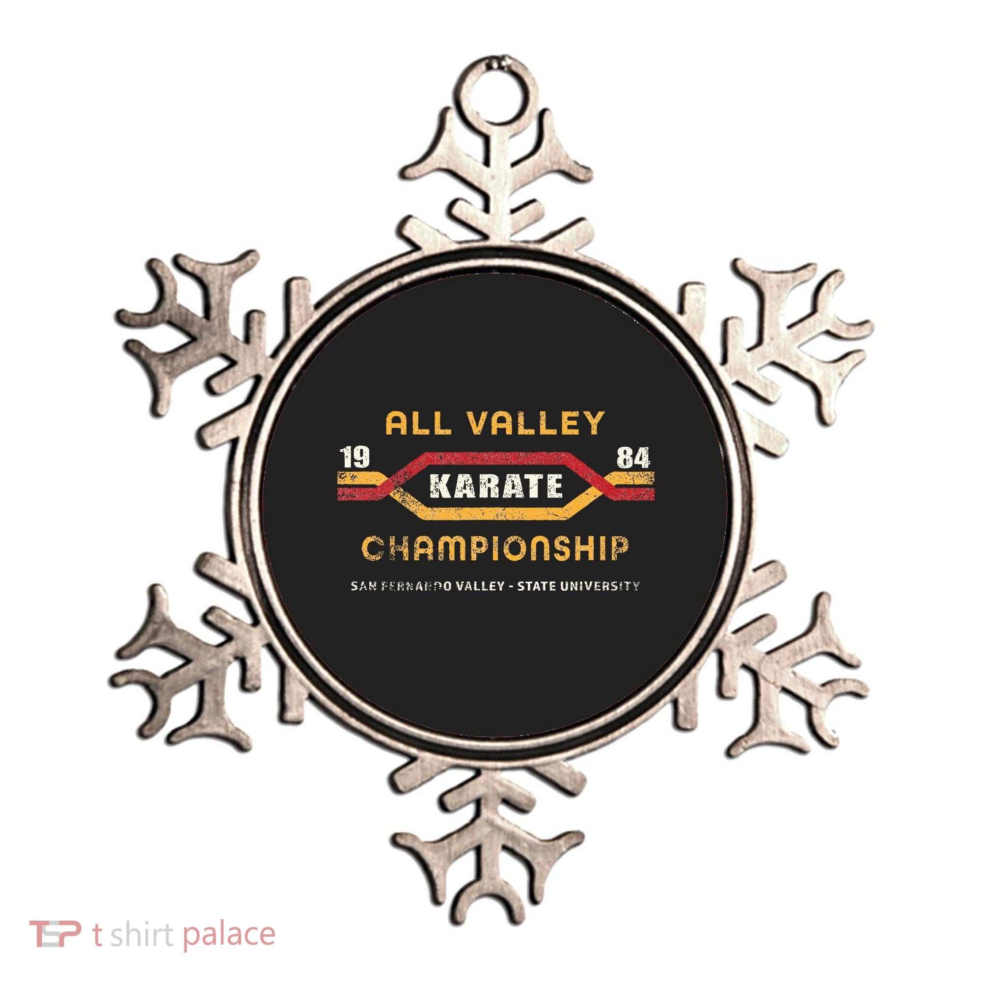 Karate All Valley 1984 Funny Ornament