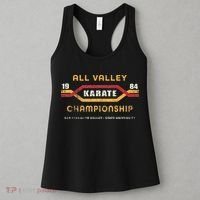 Karate All Valley 1984 Funny Women's Tank Top thumb 3