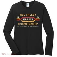 Karate All Valley 1984 Funny Women's Long Sleeve Shirt thumb 0