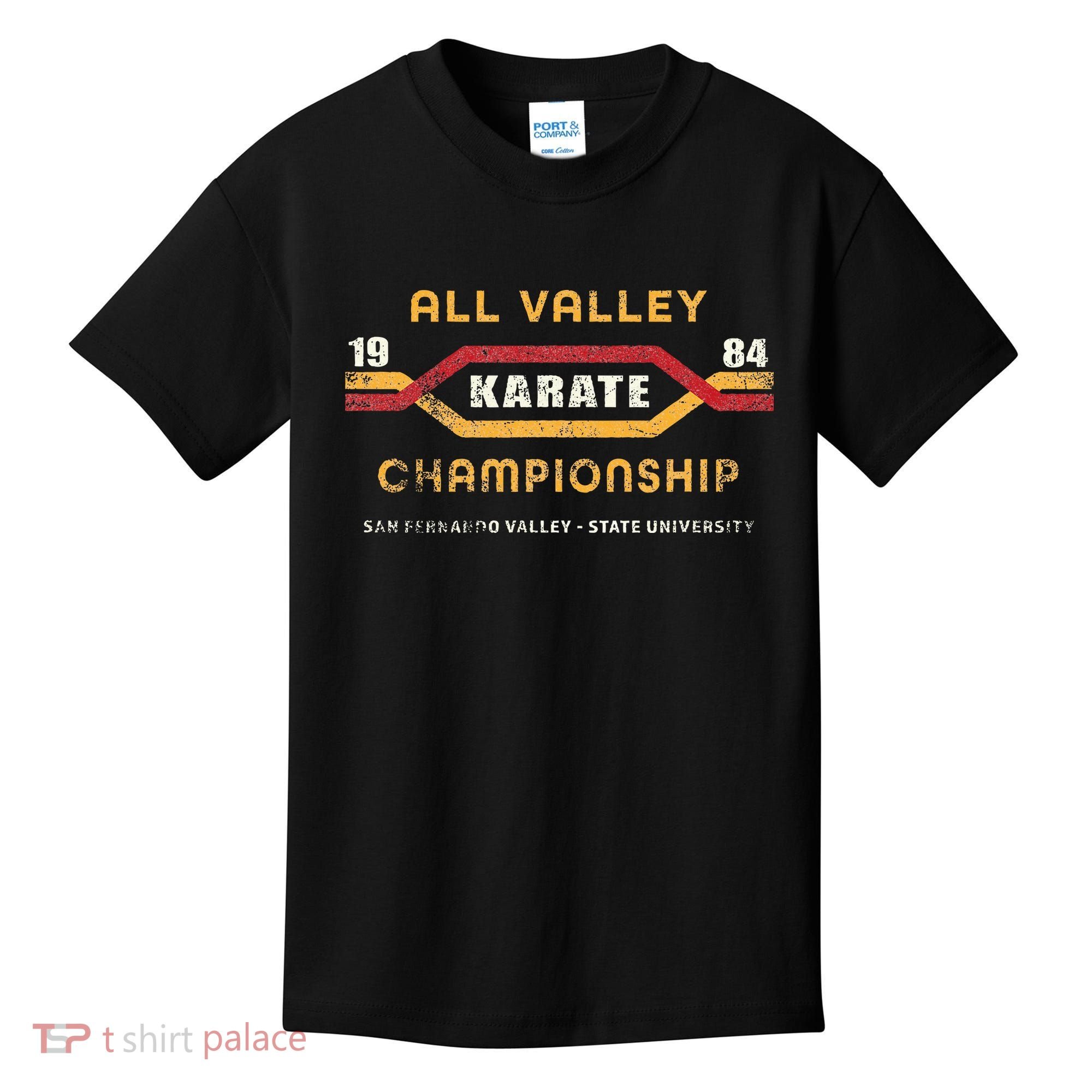 Karate All Valley 1984 Funny Kids T-Shirt