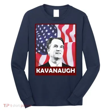 Kavanaugh American Flag Long Sleeve Shirt