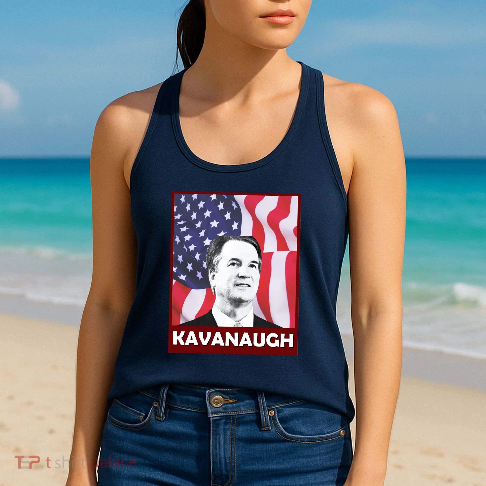 Kavanaugh American Flag Women's Tank Top