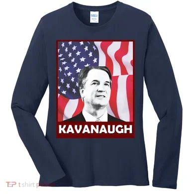 Kavanaugh American Flag Women's Long Sleeve Shirt