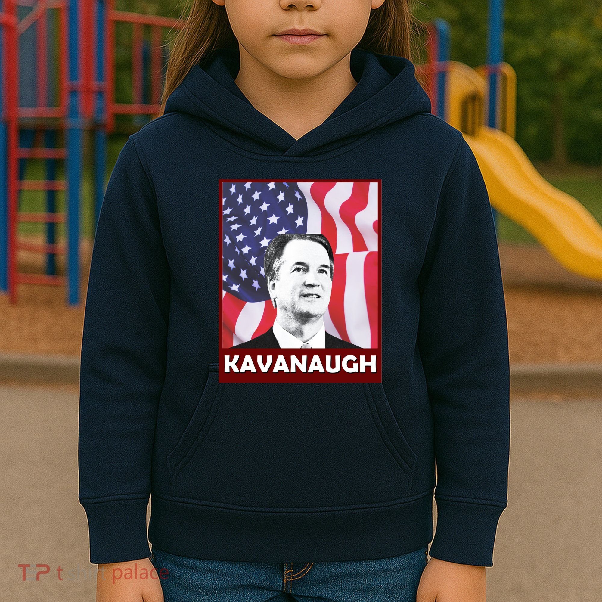 Kavanaugh American Flag Kids Hoodie