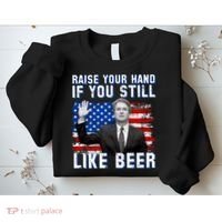 Kavanaugh Still Like Beer American Flag Sweatshirt thumb 2