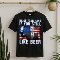 Kavanaugh Still Like Beer American Flag T-Shirt thumb 2