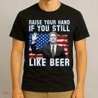 Kavanaugh Still Like Beer American Flag T-Shirt thumb 3