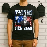 Kavanaugh Still Like Beer American Flag T-Shirt thumb 6