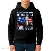 Kavanaugh Still Like Beer American Flag Kids Hoodie thumb 4